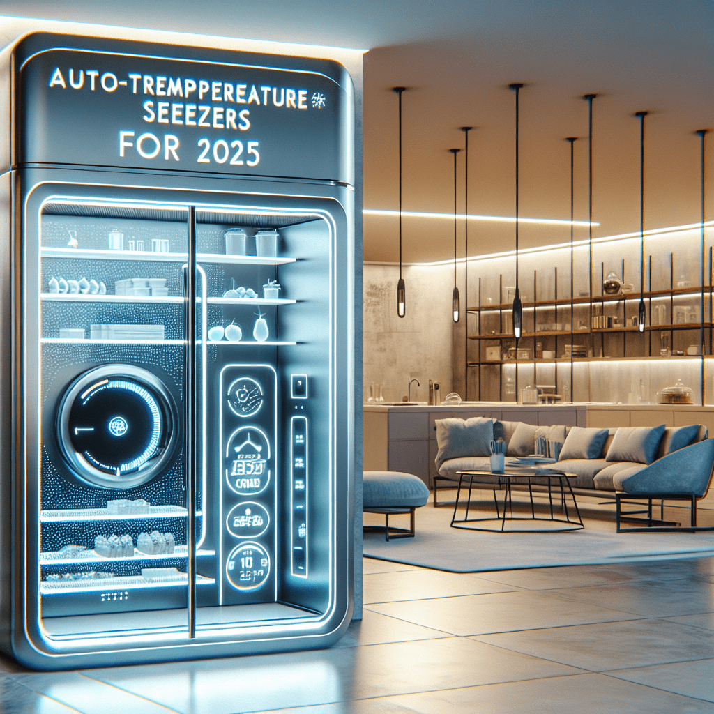 Auto-Temperature Sensing Freezers for 2025