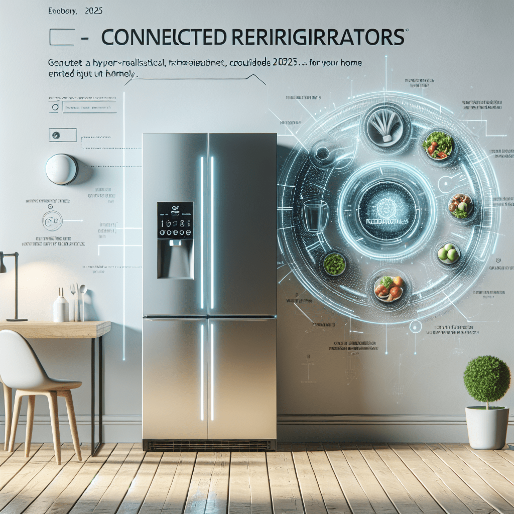 Réfrigérateurs connectés : Quelles innovations 2025 apportera-t-elle ?