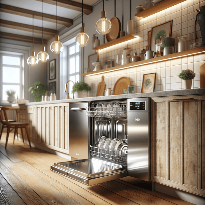 Lave-vaisselle avec un cycle de lavage économe en énergie pour petites charges