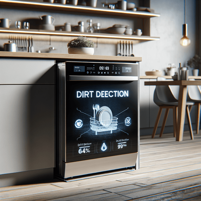 Lave-vaisselle avec détection de saleté: Lavage intelligent