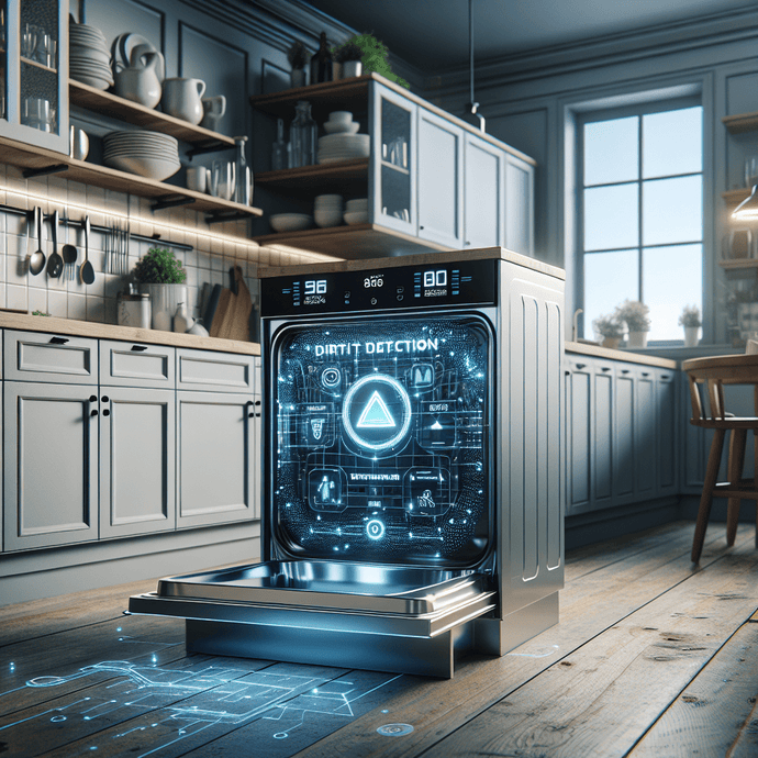 Lave-vaisselle avec détection de saleté : Lavage intelligent