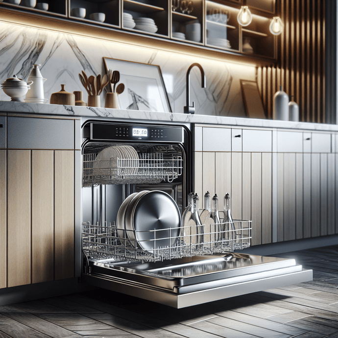 Lave-vaisselle avec technologie de nettoyage à jet d'eau