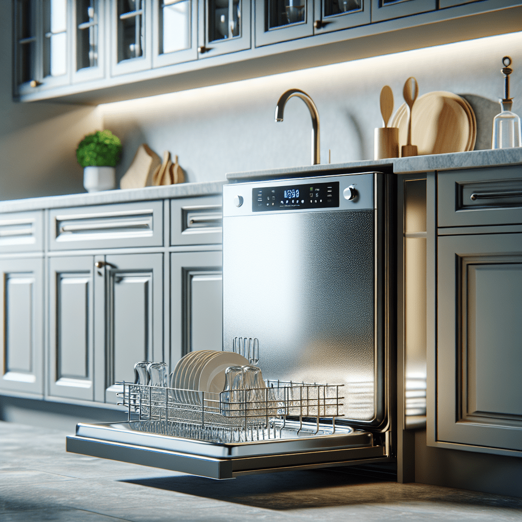 Dishwashers with water-jet cleaning technology