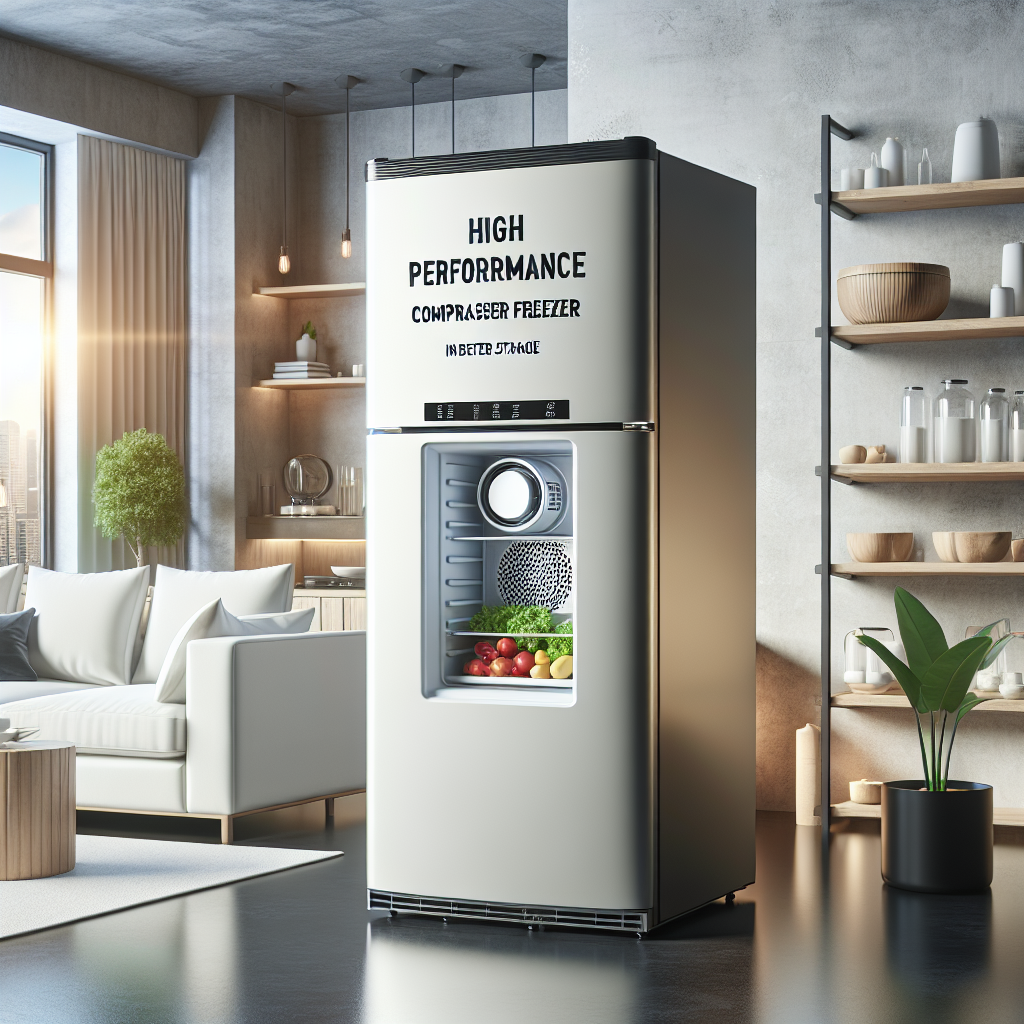 Compresseurs Haute Performance dans les Congélateurs pour un Meilleur Stockage
