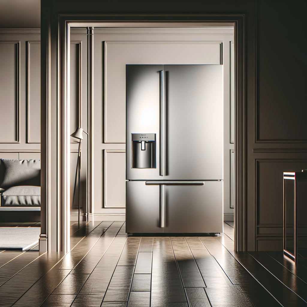 Refrigerators with Built-In Door for a Sleek and Modern Look