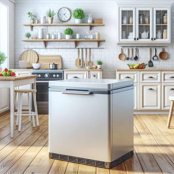 Choosing a chest freezer for better organization