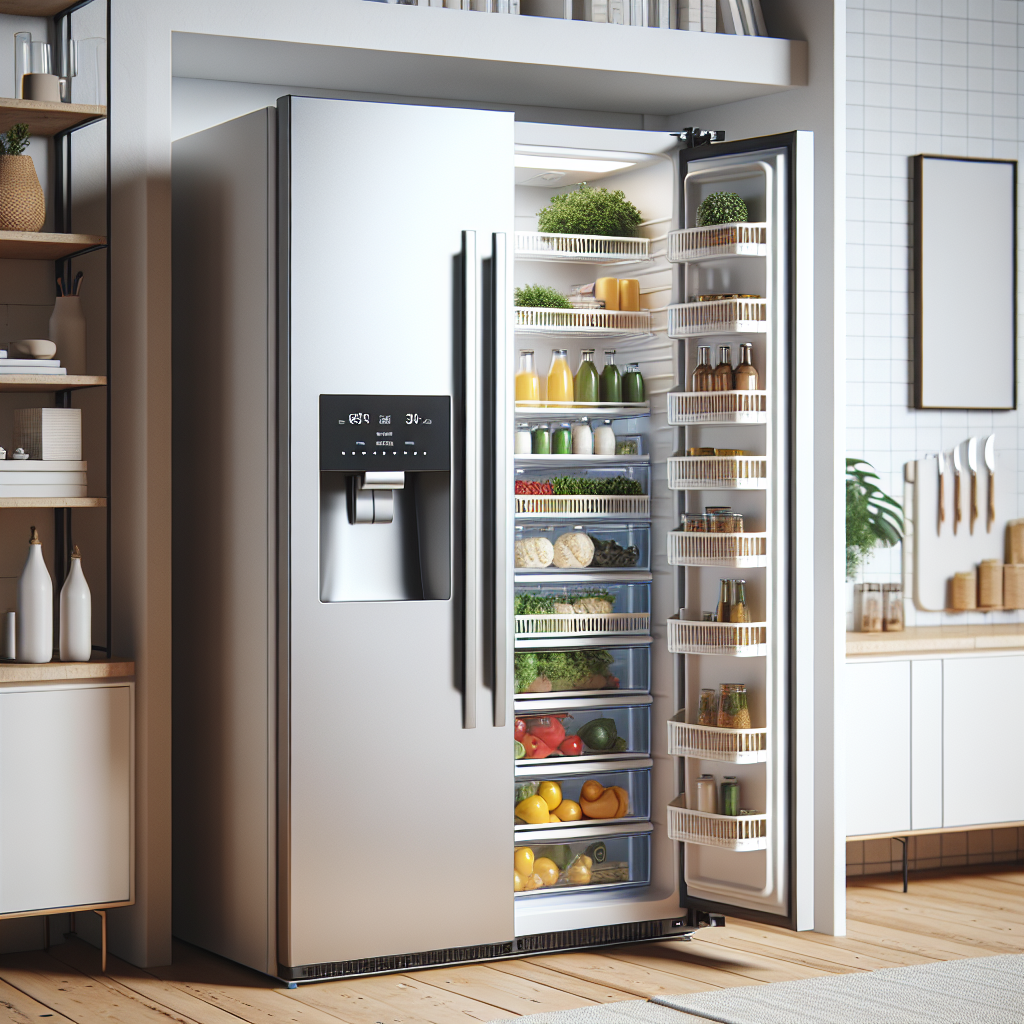 Réfrigérateurs avec étagères modulaires pour plus de flexibilité