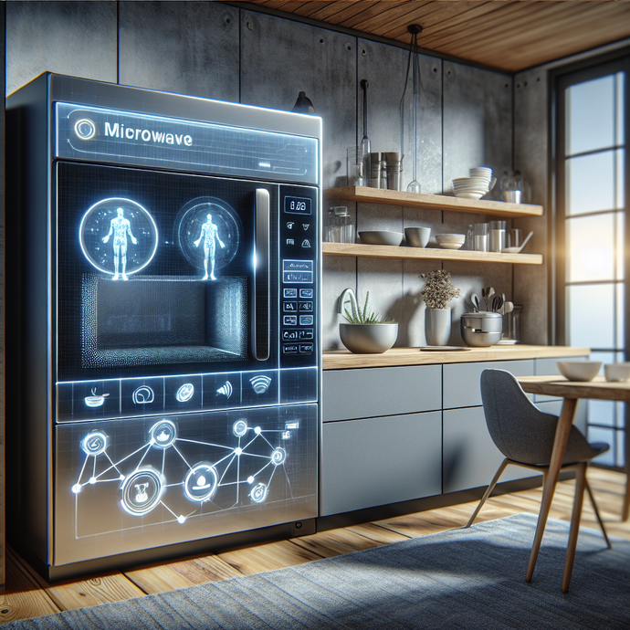 Microwaves with gesture controls