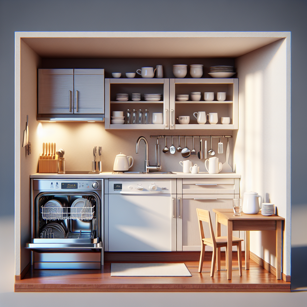Les avantages d'un lave-vaisselle compact pour les petites cuisines