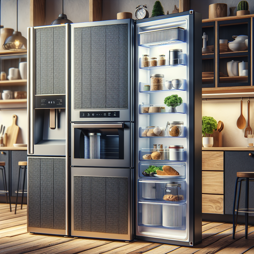 Refrigerators with Air Filters for Better Food Preservation