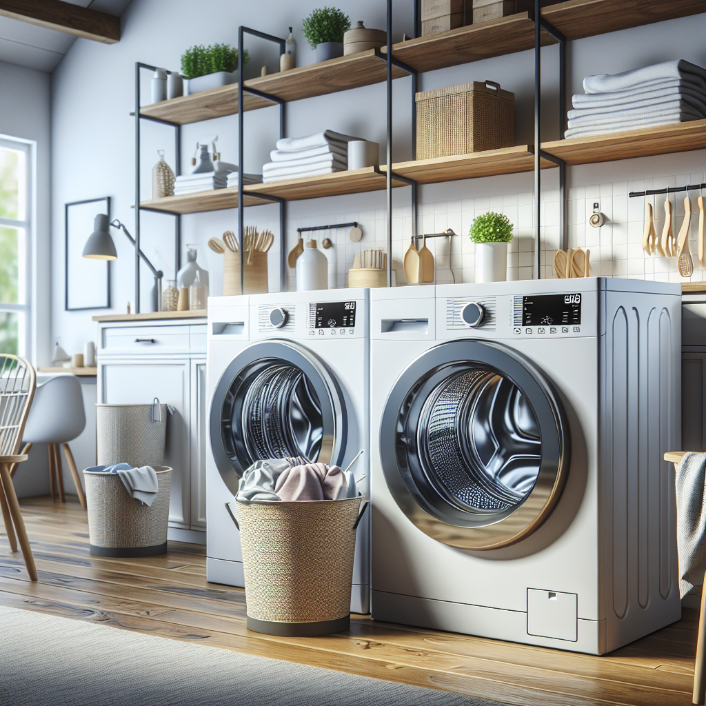 High-capacity washing machines for large families