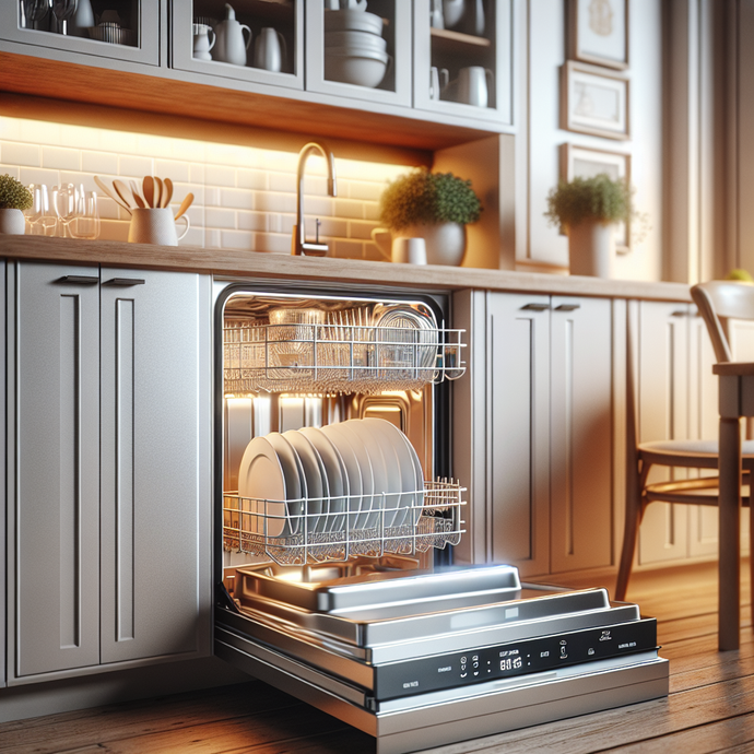 Lave-vaisselle avec éclairage intérieur pour une meilleure visibilité