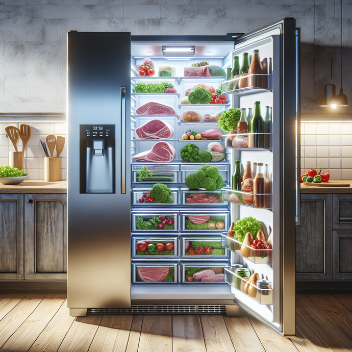 Réfrigérateurs avec compartiments à viande: stockage optimal