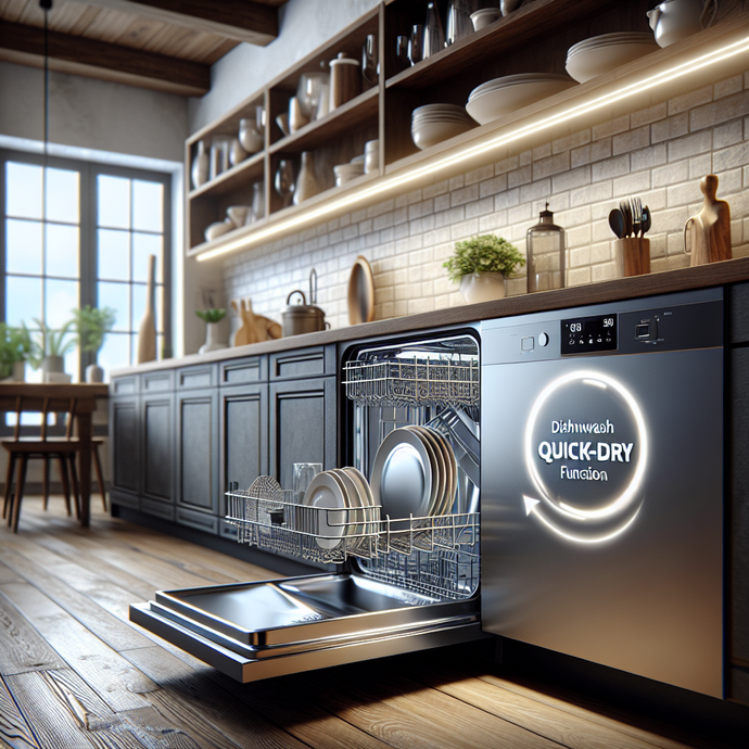 Dishwashers with quick-dry function: Save time after every wash