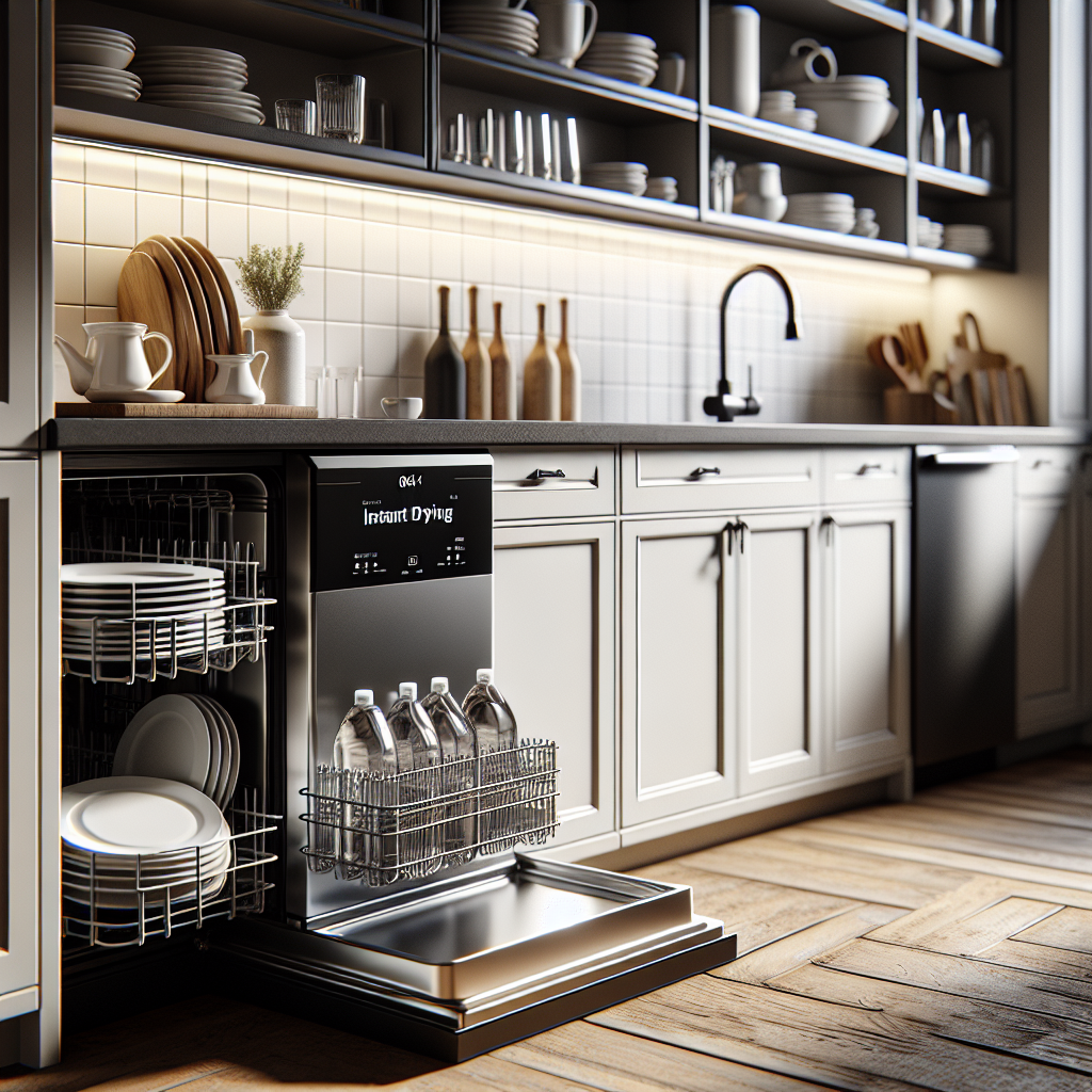 Lave-vaisselle avec séchage instantané: L'option qui vous fait gagner du temps