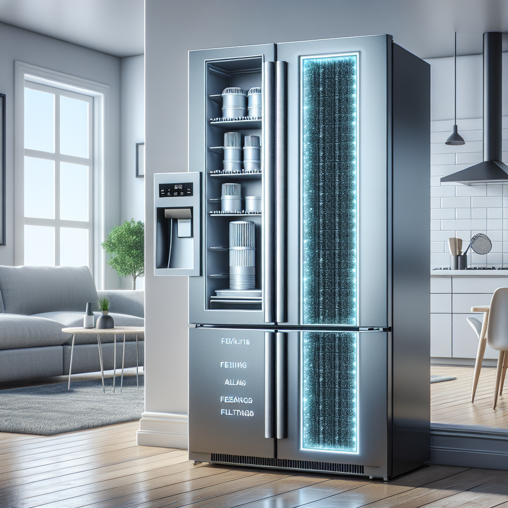 Refrigerators with built-in filters for better air quality
