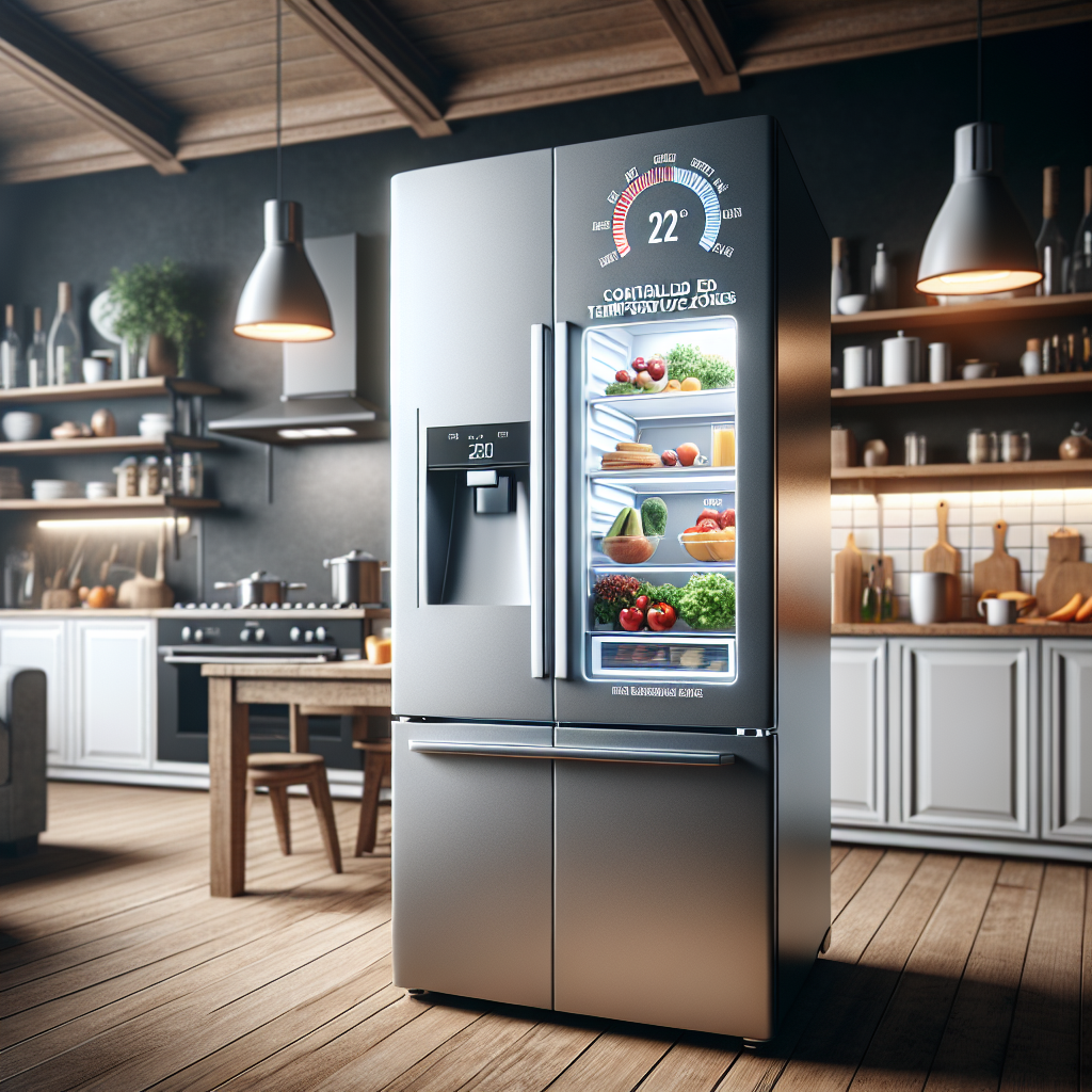 Refrigerators with controlled temperature zones for optimal food storage
