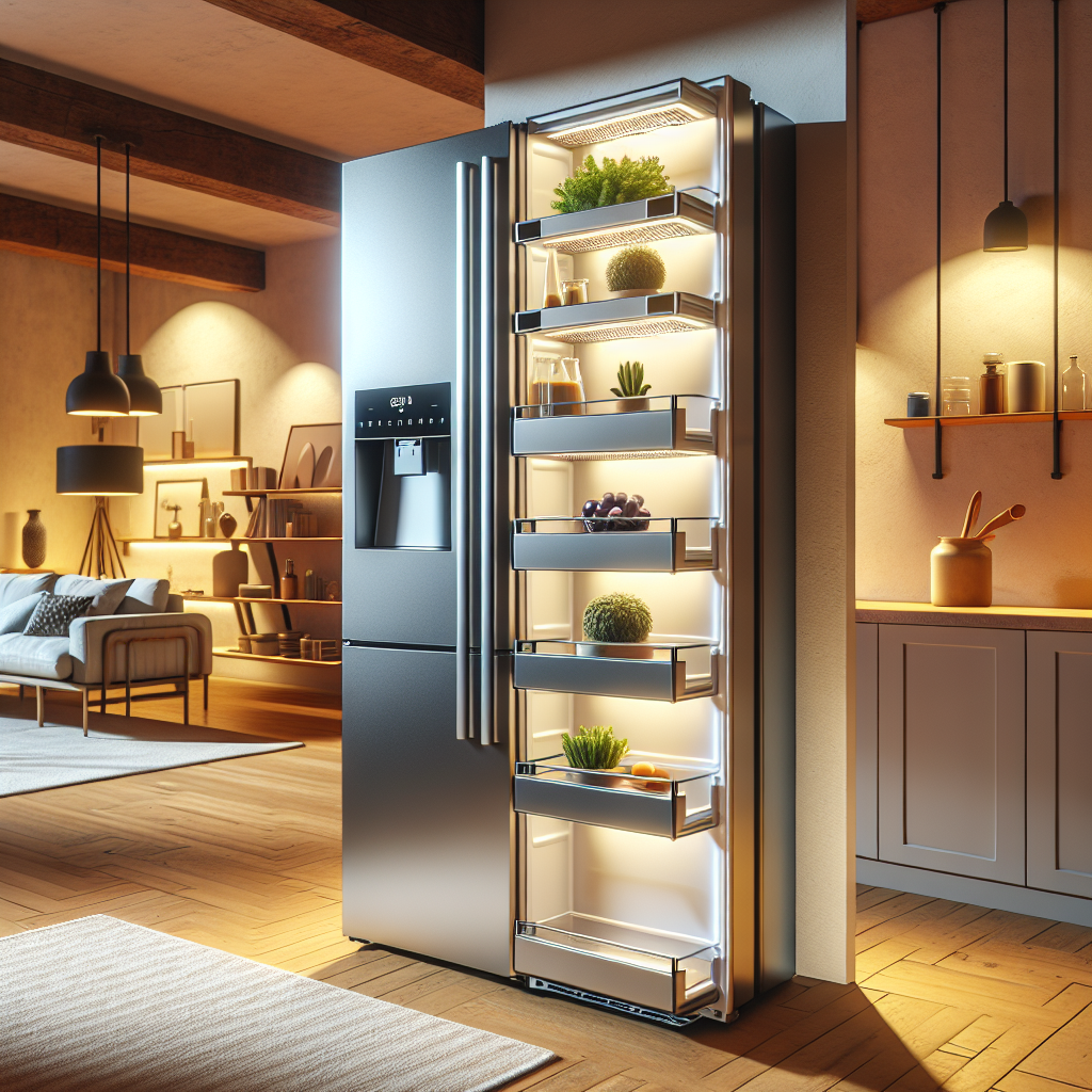 Refrigerators with Modular Shelves: Maximum Flexibility