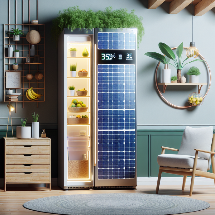 Réfrigérateurs à énergie solaire : Une révolution verte pour votre cuisine
