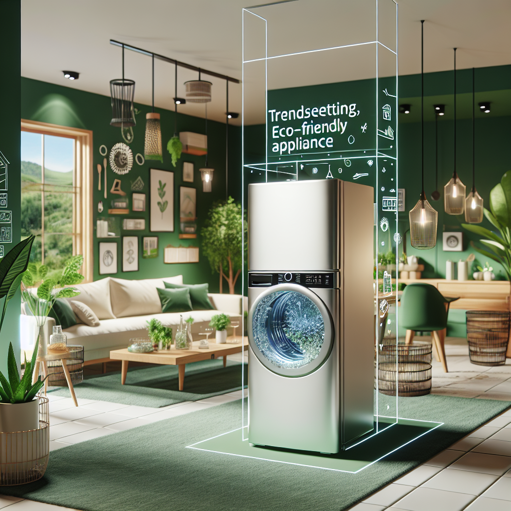 Trends in household appliances for eco-friendly homes