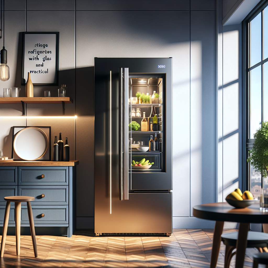 Réfrigérateurs avec Portes en Verre: Élégants et Pratiques