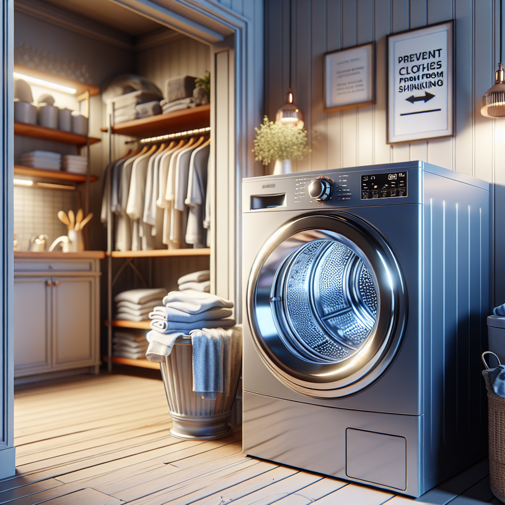 Dryer: How to Avoid Shrinking Clothes with Your Dryer