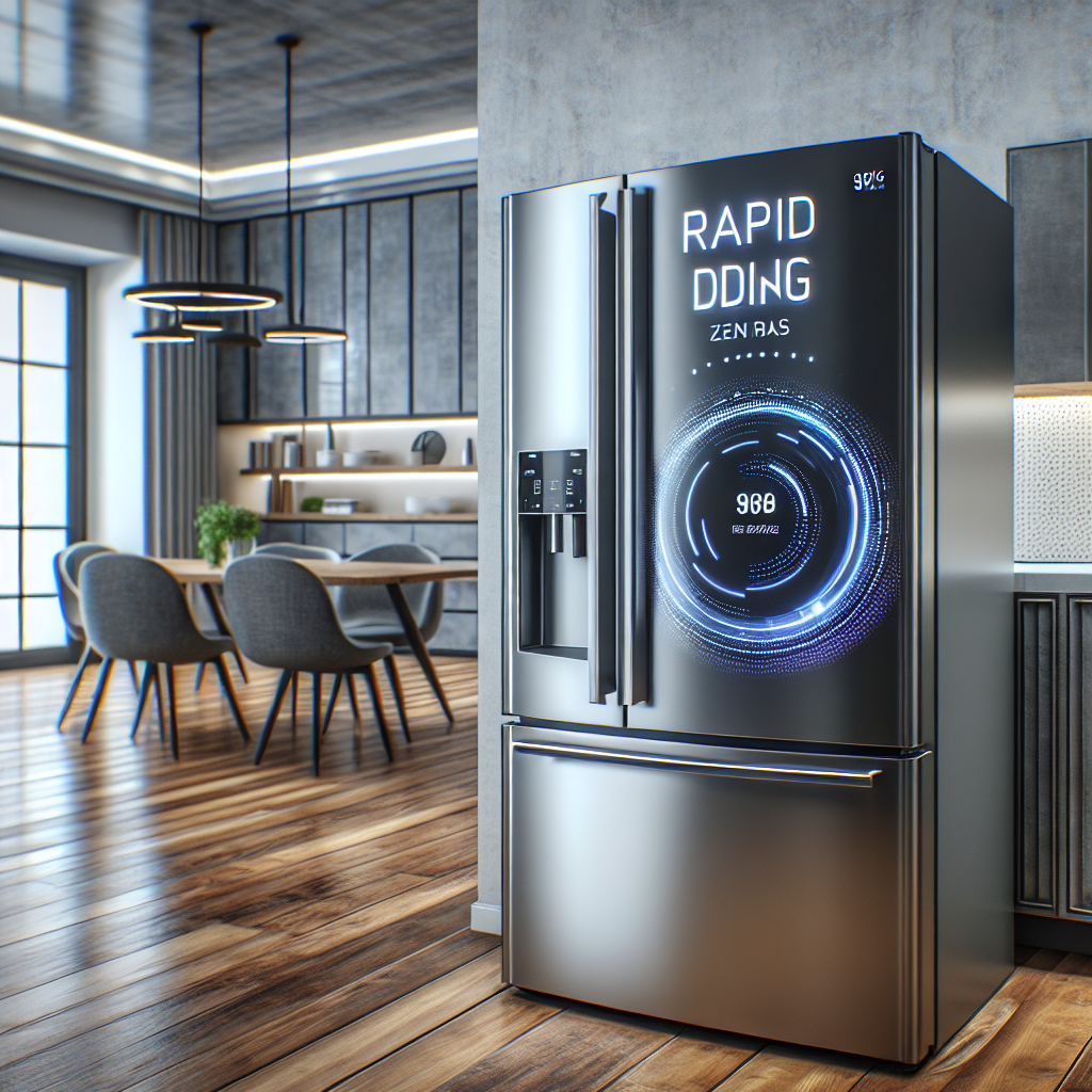 Refrigerators with rapid cooling zones: Perfect for drink storage