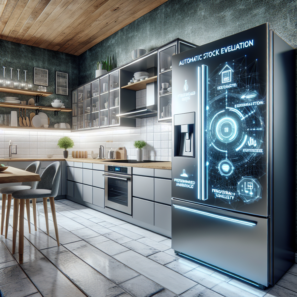 Refrigerators with Automatic Stock Evaluation Technology