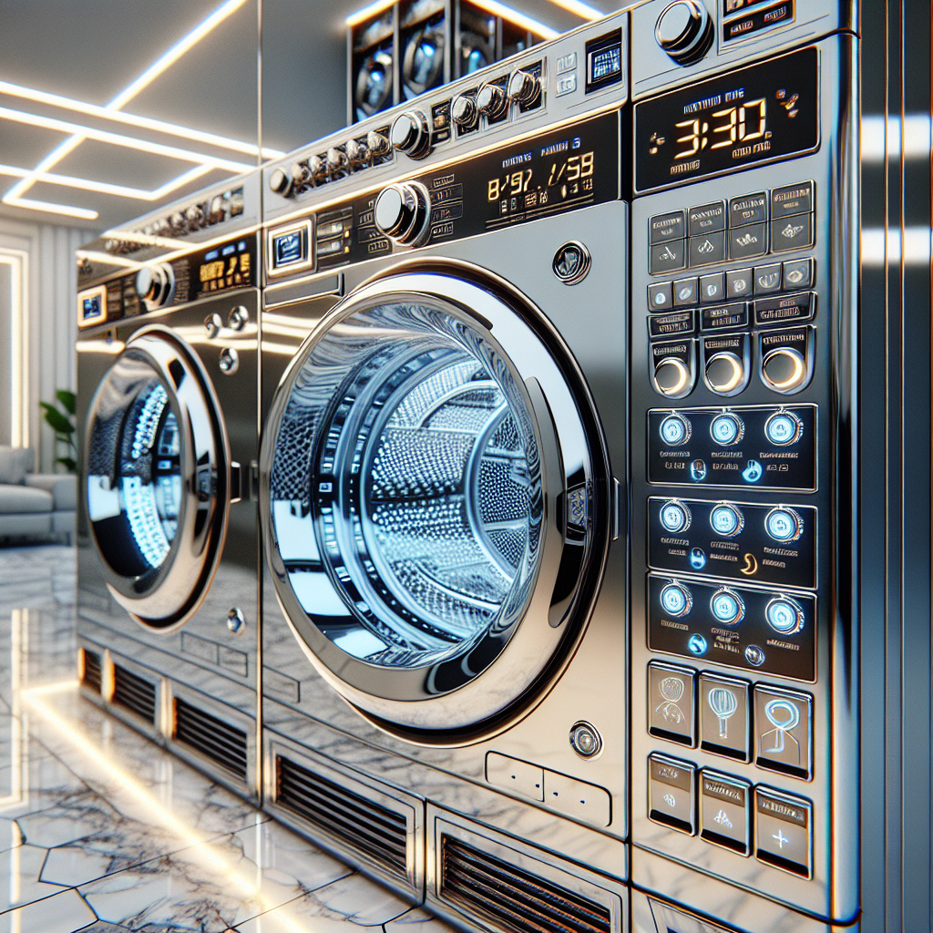 Dryers with settings for sportswear fabrics