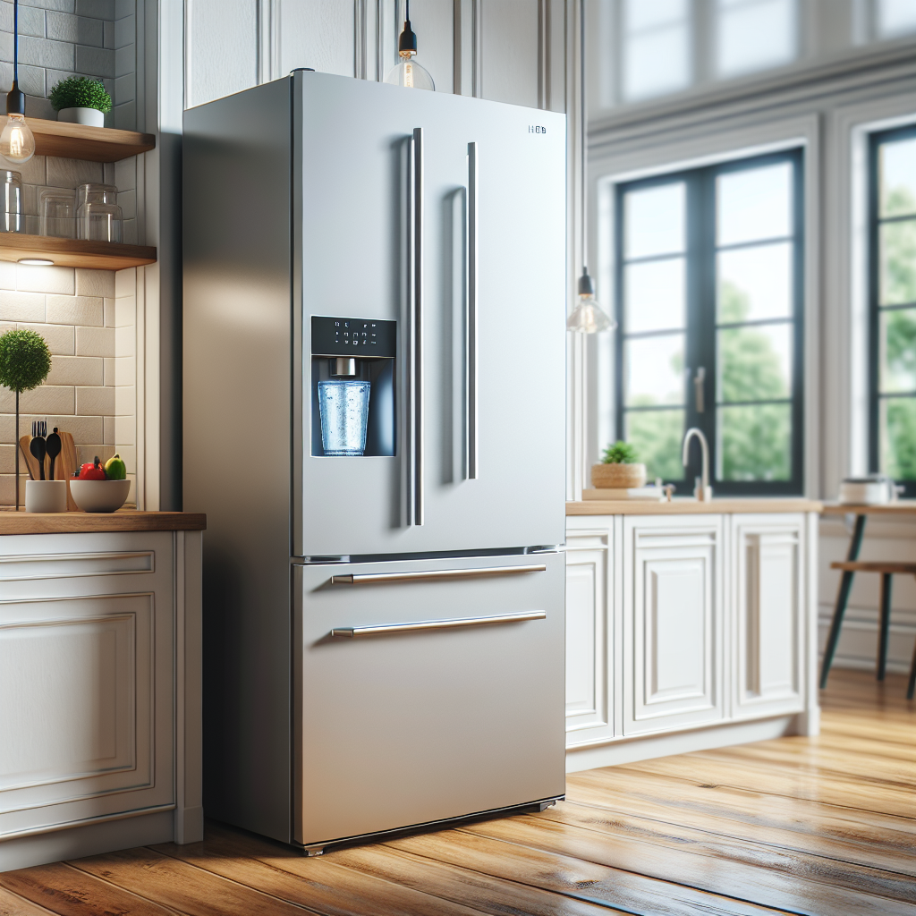 Refrigerators with built-in water filters for healthier drinks