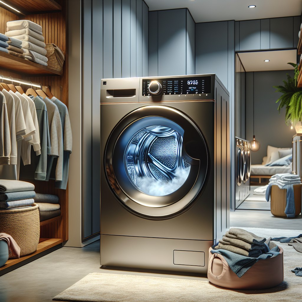 Technologie de Lavage à la Vapeur pour un Linge Plus Propre