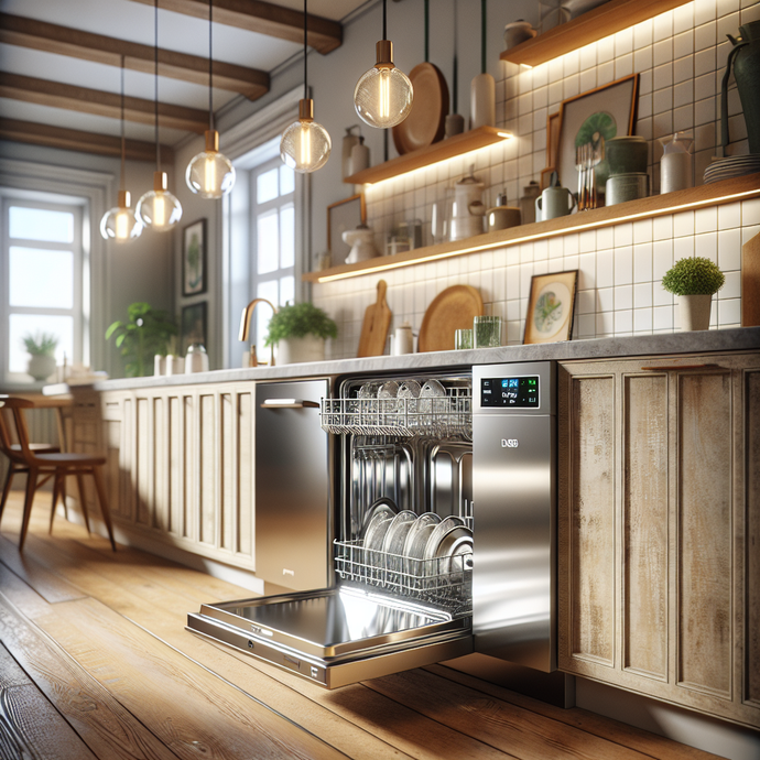 Dishwashers with an energy-saving wash cycle for small loads