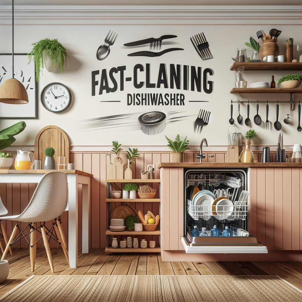 Fast-Cleaning Dishwashers: Ideal for Busy Households