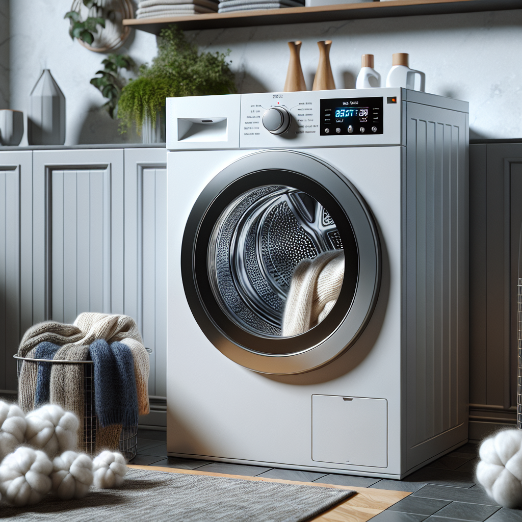 Séchoirs avec modes de séchage délicats pour les vêtements en laine