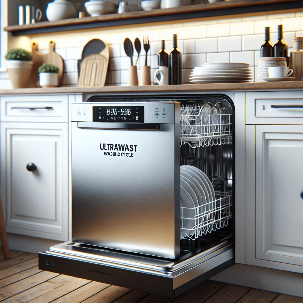 Dishwashers with ultrafast washing cycles for time-saving