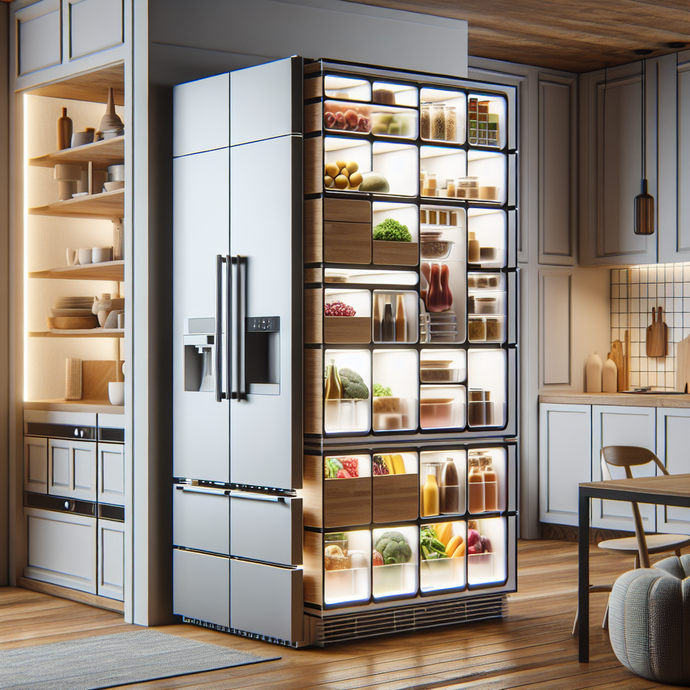Refrigerators with Modular Compartments for More Flexibility