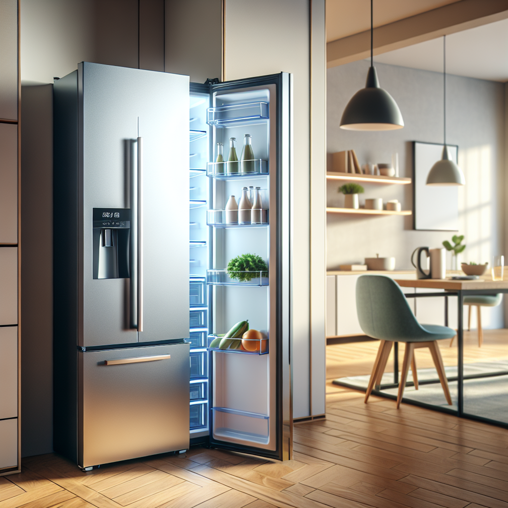Réfrigérateurs avec étagères coulissantes pour un rangement facile