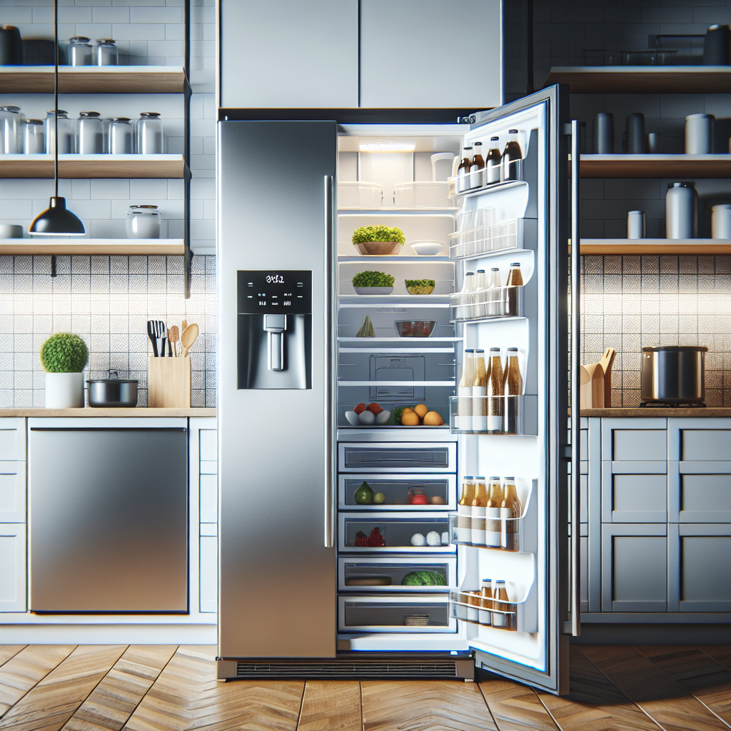 Refrigerators with adjustable shelves for more convenience