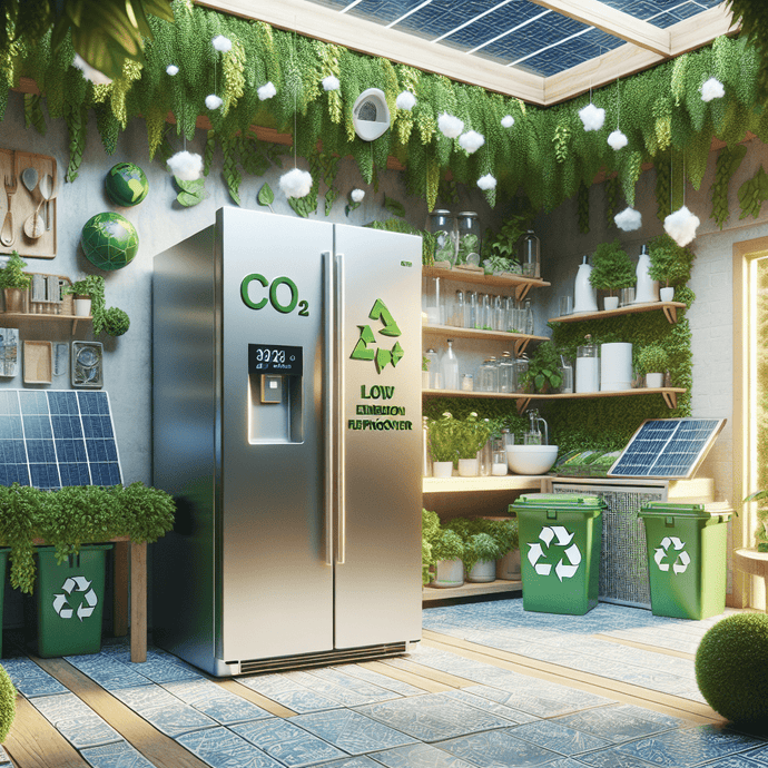 Réfrigérateurs à Faibles Émissions de CO2 : Une Tendance Durable