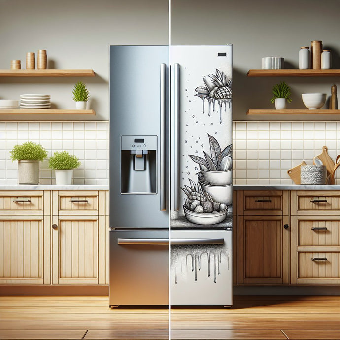 Refrigerator Makeover: Transforming Your Fridge's Look