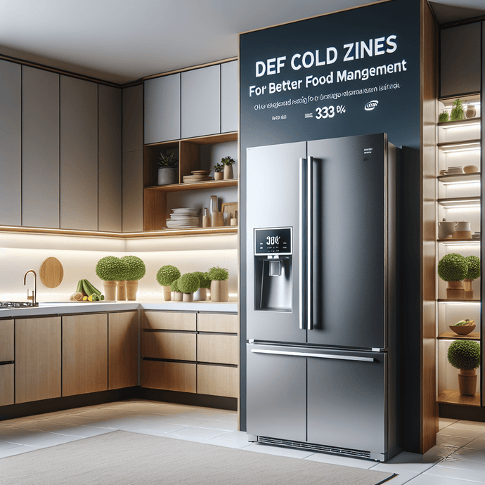 Réfrigérateurs avec zones froides : pour une meilleure gestion des aliments