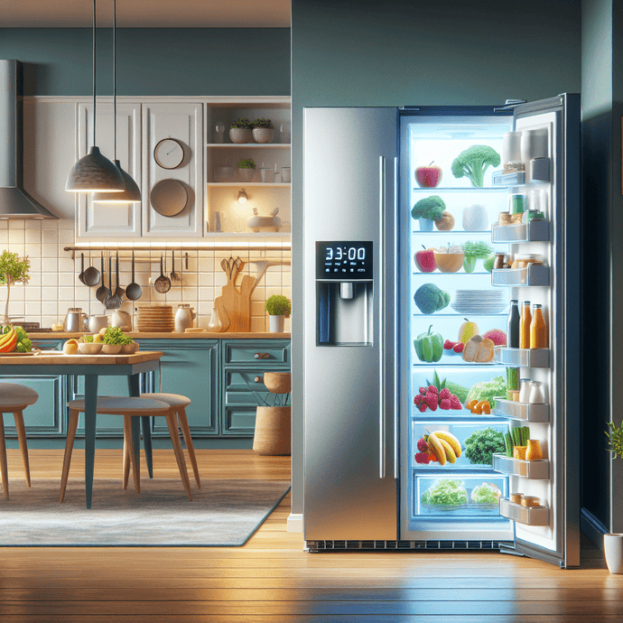 Réfrigérateurs avec températures contrôlées: clé pour la fraîcheur des aliments