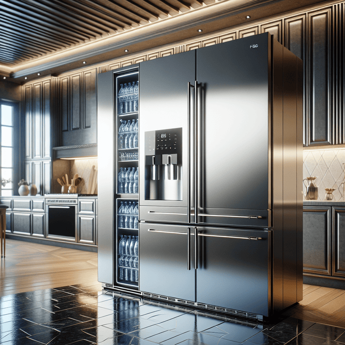 Réfrigérateurs avec distributeurs de glace et d'eau: un luxe à la maison