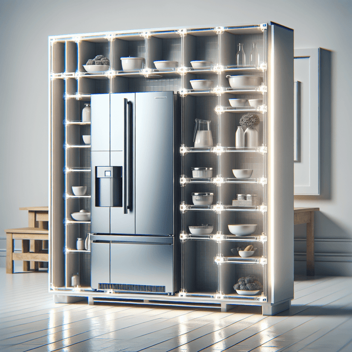 Réfrigérateurs avec Compartiments Modulaires pour Plus de Flexibilité