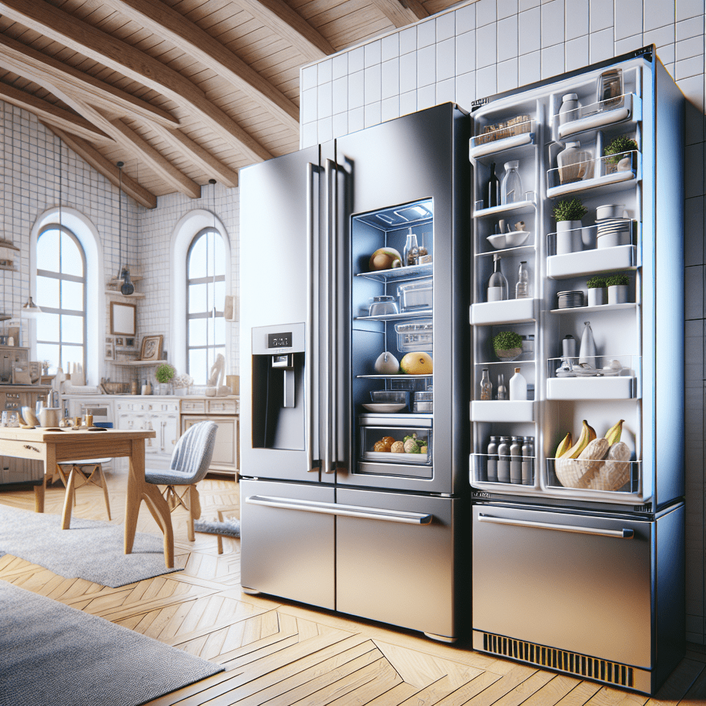 Réfrigérateurs avec zones de stockage modulaires: pour une disposition personnalisable