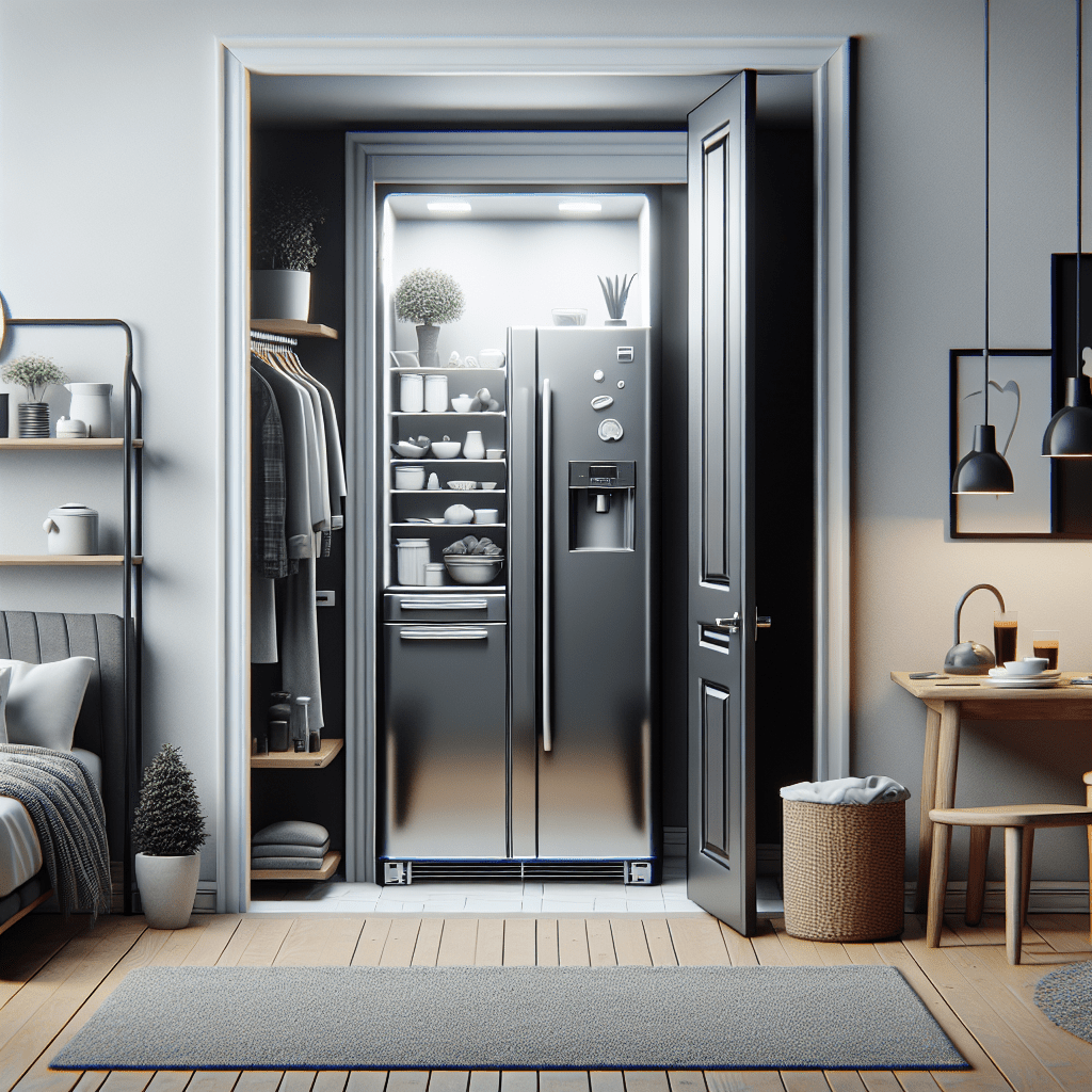 Refrigerators with Reversible Doors: A Space-Saving Solution