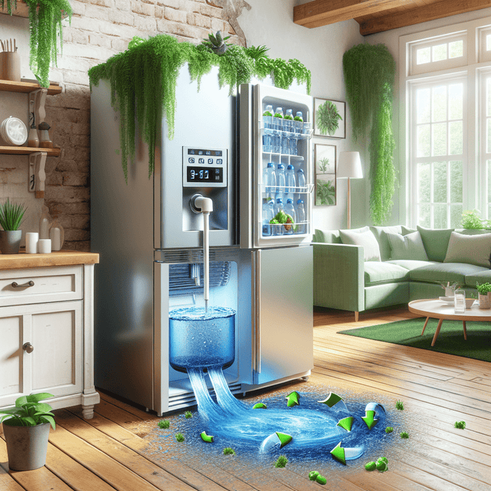 Réfrigérateurs avec systèmes de recyclage d'eau pour moins de déchets
