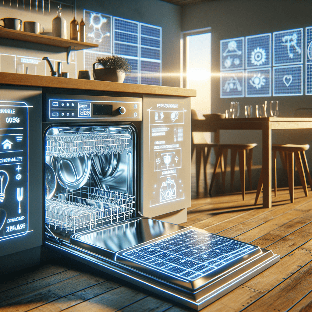 Lave-vaisselle alimentés par l'énergie solaire : Le futur de 2025