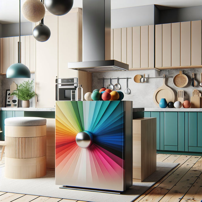 L’impact des appareils colorés dans la conception de cuisines modernes