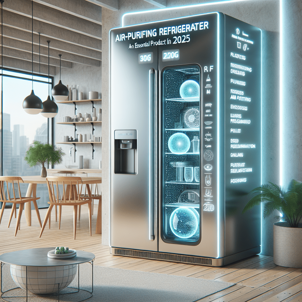 Air-Purifying Refrigerators: An Essential Product in 2025 - BonPrix Électroménagers